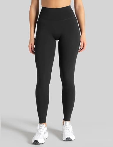 Unthewe Naked-Feel No Front Seam Leggings for Women - High Waisted Buttery Soft Workout Yoga Pants 25" thumbnail 2
