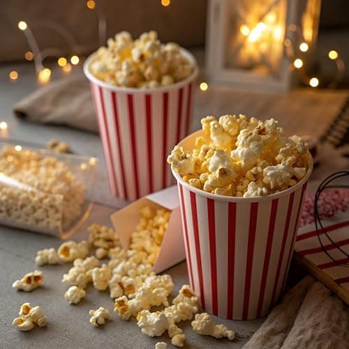 8oz Popcorn Machine Popcorn Packets - All-in-One Movie Theater Style Popcorn Kernels, Salt, and Oil Packs by Great Northern Popcorn (24 Case) thumbnail 3