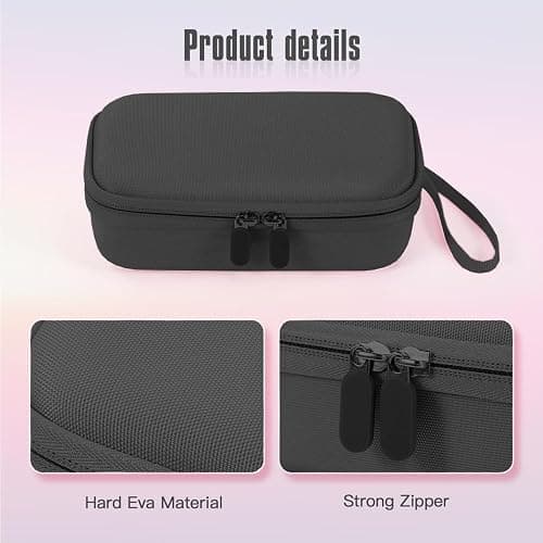 Seracle Camera Bag Carrying Case Compatible with Canon G7X Mark III/ G7X Mark II Digital Camera, Hard Bag Suitable for Travel and Home Storage (Black) thumbnail 4