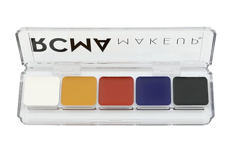 RCMA Makeup 5 Part "Series Favorites" Palette – Foundation & Adjuster Shades for Custom Mixing, Correcting & Blending – Professional Cream Base – Vegan & Cruelty-Free (0.44 oz) - Image 1