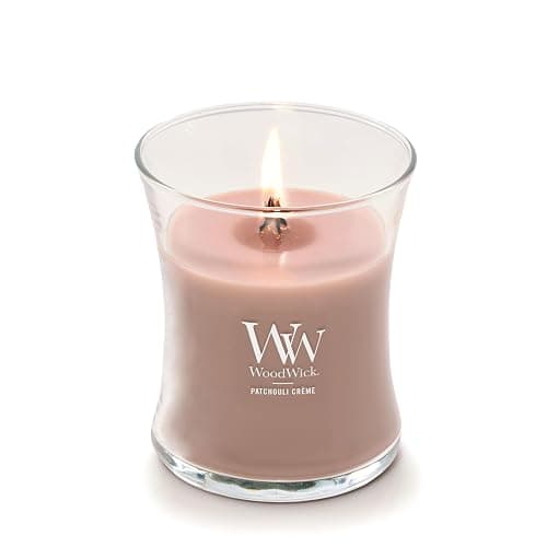 WoodWick Patchouli Crème Gifts for Women and Men, 9.7 oz Medium Hourglass Candle with Crackling Wick thumbnail 4