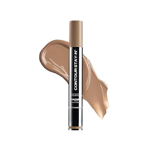 Sacheu Liquid Contour STAY-N Cream Contour, Longwear, Giving Iconic | Blendable & builable formula, lightweight, transfer & smudge-proof, vegan collagen, hyaluronic acid & peptides - Image 1