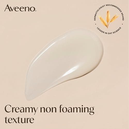 AVEENO Face CALM+RESTORE Nourishing Oat Cleanser (1x 200ml) | Non-Foaming, Gentle Cleanser with Prebiotic Oat and Calming Feverfew, Helps Preserve Skin's Barrier, For Sensitive Skin thumbnail 6