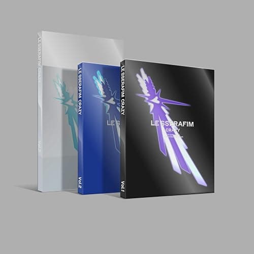 LE SSERAFIM - 4th Mini Album [CRAZY] Photobook Random Version + [Extra Special Photocards] thumbnail 8