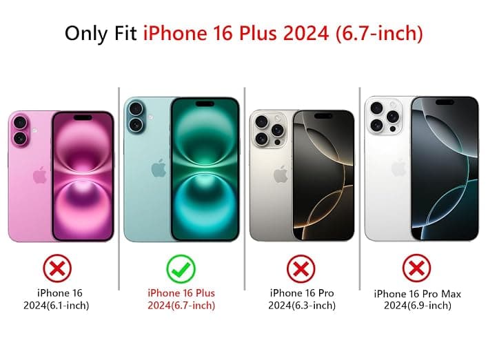 NITITOP Compatible with iPhone 16 Plus Case Clear Cute Butterfly Lily Flower Floral Pattern for Women Girls Full Camera Lens Clear Slim Shockproof Protective Phone Cover - Light Pink thumbnail 3