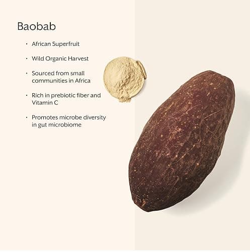 ProMix Nutrition Debloat Prebiotics and Probiotics with Baobab - Rich in Vitamin C, Bloating Relief, Immune Support - Orange - 30 Servings (Pack of 30) - Florida Orange - 0.17 Ounce (Pack of 30) thumbnail 4
