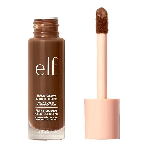 e.l.f. Halo Glow Liquid Filter, Complexion Booster For A Glowing, Soft-Focus Look, Infused With Hyaluronic Acid, Vegan & Cruelty-Free, 8.5 Rich - Image 1