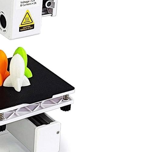 Estink Beginner 3D Printer Small Desktop 3D Printer Compact for Kids Easy to Use with Intuitive Key Controls 100x100x100mm Printing Size for PLA TPU Filament (White) thumbnail 8