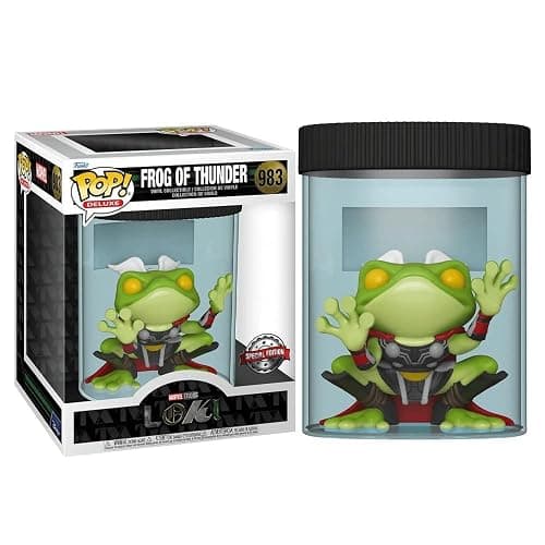 Funko POP! Deluxe: Loki Frog of Thunder Pop! Vinyl Collectible Toy Figure - Limited Edition Exclusive - Image 1