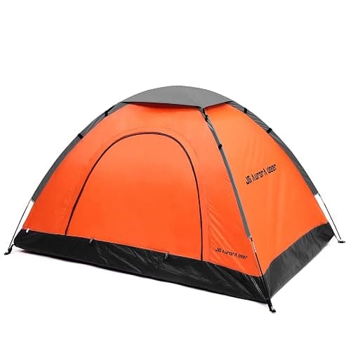 2 Person Camping Tent 4 Person Tents for Camping Windproof Tents for Camping Hiking Backpacking Traveling 2/3/4 Family People Tents for Camping Portable Tent with Carry Bag - Image 1