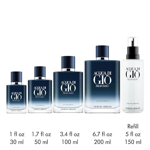 Armani Beauty - Acqua di Giò Profondo - Eau de Parfum - Cologne for Men - Fresh & Aromatic Men’s Fragrance - Mandarin, Lavender, Cedarwood Notes thumbnail 4