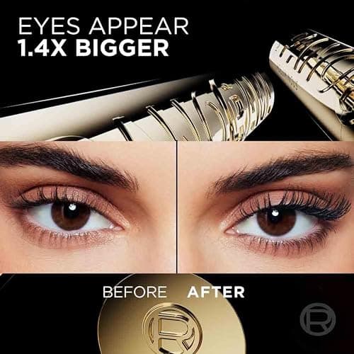 L'Oreal Paris Volumising Mascara, For Intense Volume and a Fanned Out Effect, 1.4x Bigger Looking Eyes, Clump-free Formula, Suitable for Sensitive Eyes, Volume Million Lashes Panorama thumbnail 5