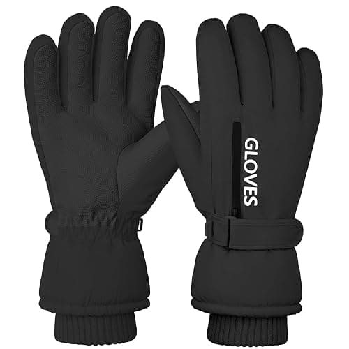 Gilotop Women Ski Gloves Winter Waterproof Touchscreen Hand Warming Sports Gloves - Image 1