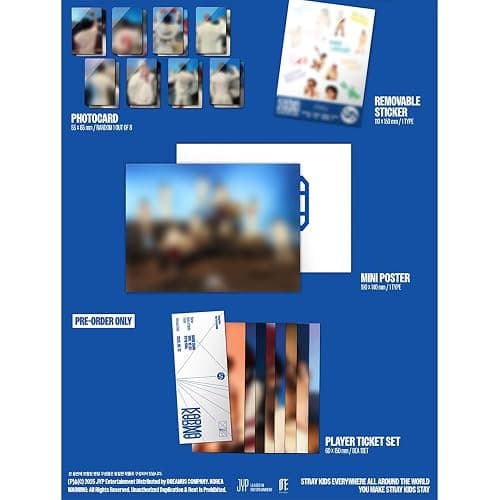 STRAY KIDS KARMA [HOORAY Ver.] 4th Album + Pre-Order Gift & 3 Extra Photocards Set thumbnail 3