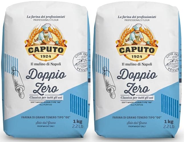 Antimo Caputo Classic All-Purpose Flour (Doppio Zero) - 2.2 LB (1 KG) - 2 Pack - Image 1