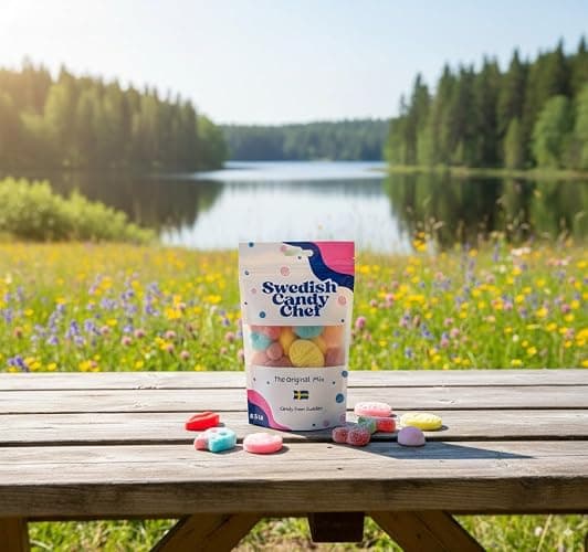 Swedish Candy Chef Mix - Bubs Swedish Candy - Variety Pack - Hand Packed in Sweden - .5LB thumbnail 4