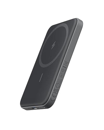 Anker 621 MagGo Power Bank, 5,000mAh Magnetic Portable Charger | Travel Essential Battery Pack with USB-C Cable, Compatible with iPhone 16 / 15 / 14 / 13 / 12 Series - Image 1