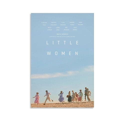 stonek Little Women Movie Poster for Room Aesthetic Canvas Wall Art Bedroom Decor 12x18inch(30x45cm), Unframe-style-13 - Image 1
