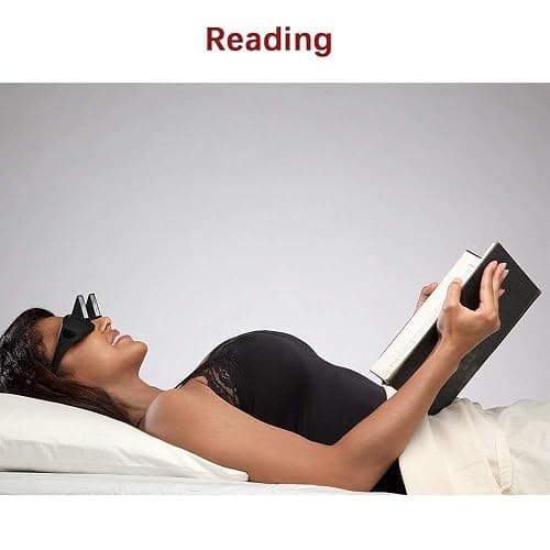 Valuu Lazy Glasses Bed Prism Glasses Spectacles Horizontal High Definition Glasses Prism Periscope Lie Down Eyeglasses for Reading and Watch TV in Bed Unisex thumbnail 3