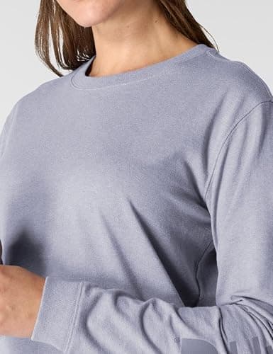 Carhartt Women's Loose Fit Heavyweight Long-Sleeve Logo Sleeve Graphic T-Shirt thumbnail 5