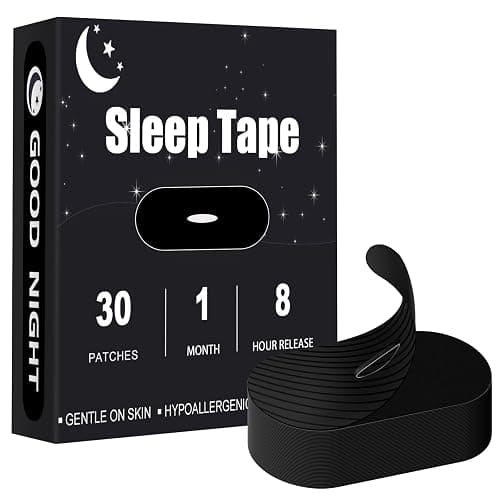 Mouth Tape for Sleeping 30 Pack, Easy to Use, Pain Free Removal, Gentle On Skin Y1 - Image 1