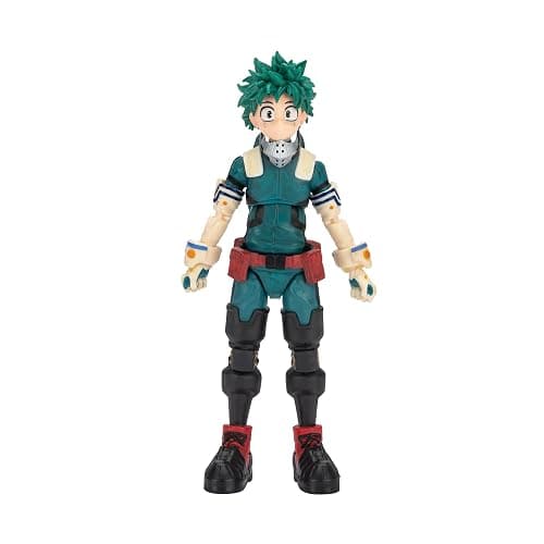 Total Anime Izuku Midoriya - 6.5-Inch Scale Figure with Swappable Faceplates, Alternate Hands, and Energy Effects thumbnail 4