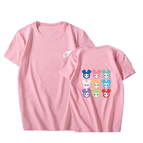 FUJUTANG Unisex T-Shirt Cartoon Shirt NaYeon Sana Mina Momo Tzuyu Dahyun Tee Shirt - Image 1