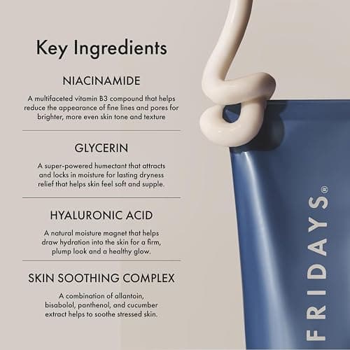 Summer Fridays Mini Jet Lag Mask - Hydrating Overnight Face Mask, Moisturizer + Eye Cream - Enriched with Hyaluronic Acid, Niacinamide, + Antioxidants - Multitasking Travel Size Skin Care (1 Oz) thumbnail 4