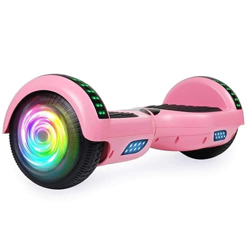 SISIGAD Scooters for Kids Ages 7-12, with Built-in Bluetooth Speaker and 6.5" Colorful Lights Wheels, Safety Certified Self Balancing Scooter - Image 1
