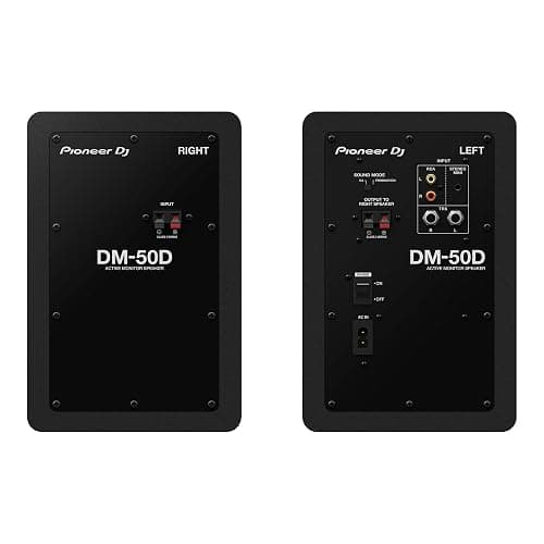 Pioneer DJ DM-50D Active 5-inch Desktop Monitor Speaker, Black thumbnail 4