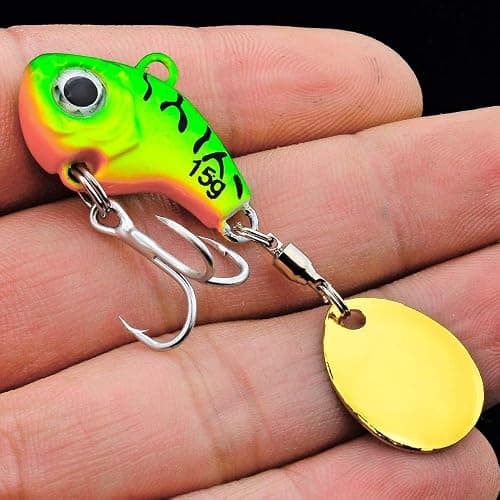 Fishing Lures Spinners Metal VIB Lure with Blade Tail Long Cast Bait (6pcs) thumbnail 6