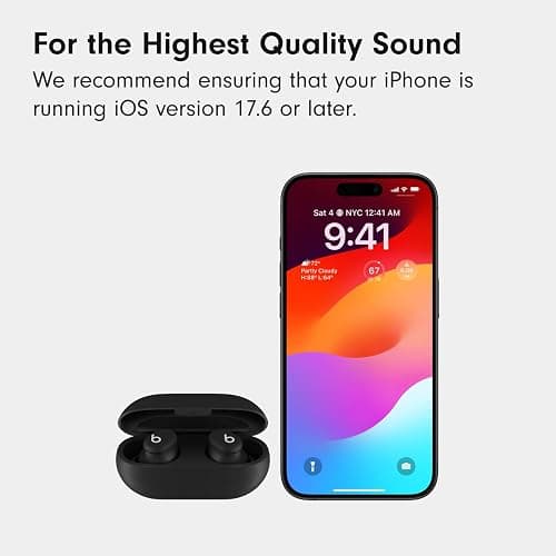 Beats Solo Buds - Wireless Bluetooth Earbuds | 18 Hours of Battery Life | Apple & Android Compatibility | Built-in Microphone - Matte Black thumbnail 8
