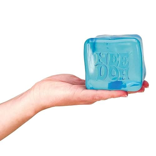 Schylling NeeDoh Nice Berg - Giant NeeDoh Nice Cube - Sensory Squeeze Toy with a Super Solid Squish - Ages 3 and Up - One Cube thumbnail 4