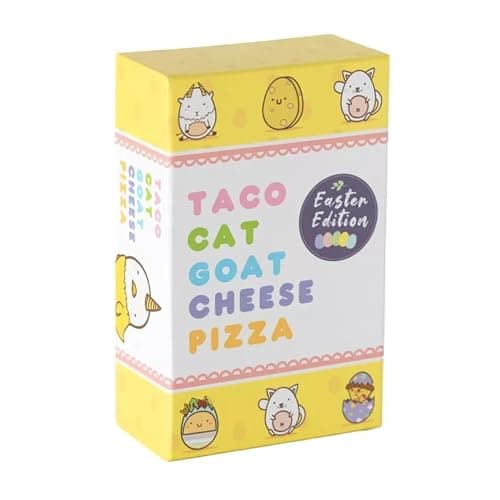 Taco Cat Goat Cheese Pizza - Easter Edition! Fun Seasonal Version of Our hit Game! Ages 8+, 10-15 Minutes to Play, 2-8 Players - Image 1