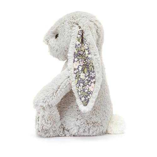 Silver Grey Bunny 'Bloom' by JellyCat SMALL 7 inch thumbnail 2