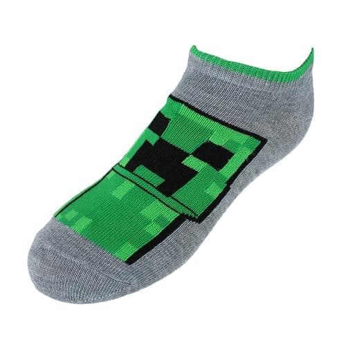Centric Brands Minecraft Socks 6 Pairs of Socks for Boys Age 6-8 Gift Set for Kids thumbnail 4