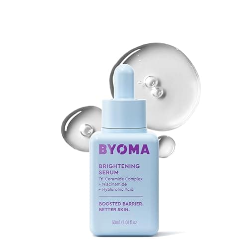 BYOMA Brightening Serum - Barrier Repair Serum - Brightening & Hydrating Face Serum with Hyaluronic Acid, Niacinamide & Ceramides - Hyaluronic Acid Serum For Face, Glowing, Radiant Skin - 1.01 fl. oz - Image 1