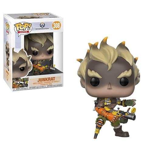Funko Pop Games: Overwatch-Junkrat, Multicolor - Image 1
