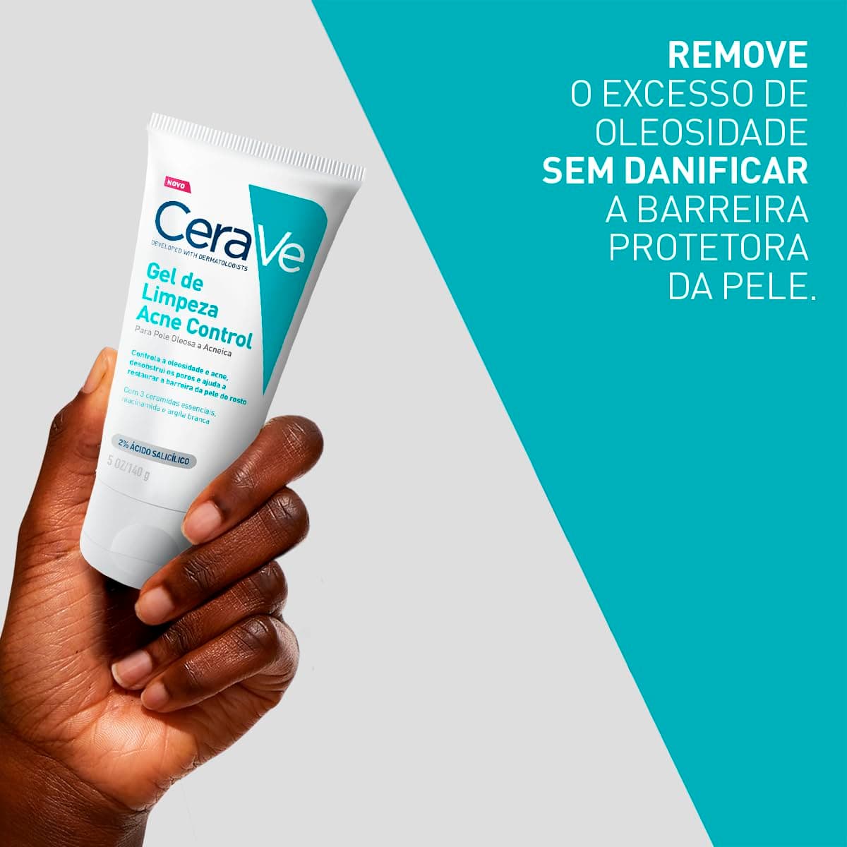 Cerave, Gel de Limpeza Acne Control com Niacinamida e Ácido Salicílico thumbnail 6