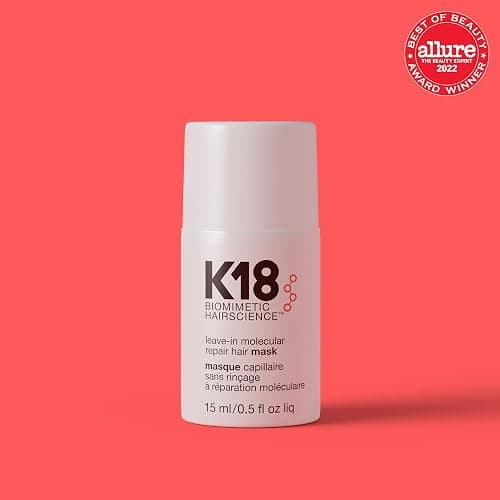 K18 Leave-In Molecular Repair Hair Mask, Patented, Lasting Repair For Dry, Frizzy, Damaged Hair, Reverse Damage In 4 Minutes From Bleach, Color, Chemical Services + Heat thumbnail 2