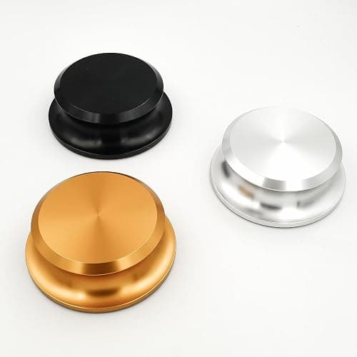 Menesia Record Weight Stabilizer, Turntable and Vinyl Record Weight, Premium Vinyl Stabilizer for Superior Sound (Black) thumbnail 5