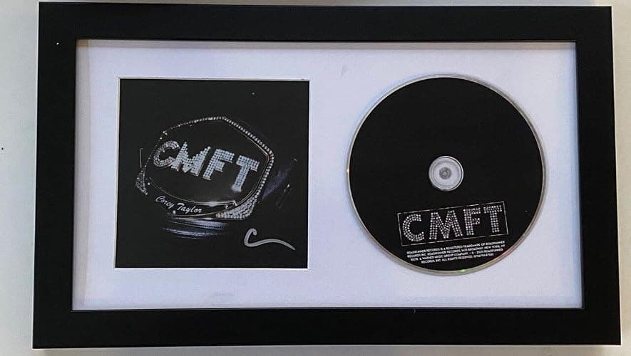 Corey Taylor Signed Autographed CMFT Framed CD Display Slipknot COA thumbnail 3