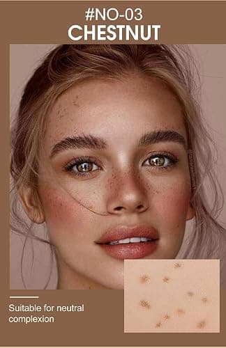 Freckle Pen, Freckle Makeup Pen Waterproof Long-Lasting Soft Spot Pens For Natural Like-real For a Natural Sun-kissed Makeup, 1PC Chestnut thumbnail 3