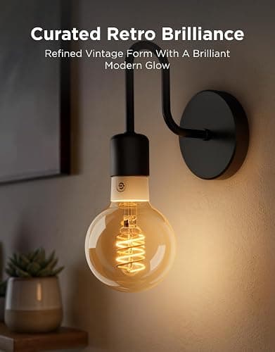 Govee Edison Bulbs, G25 Smart Vintage Light Bulbs, RGBWW, E26 Base 4 Pack | RGBWW and Tunable White, Compatible with Matter, Alexa & Google Assistant, Vanity light bulb for Living Room Kitchen thumbnail 5