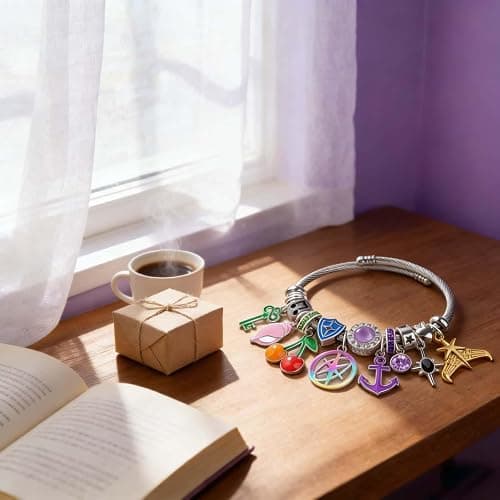 GZLXS KPop Merch Bracelet for Women, Charm Bracelets with Beads and Adjustable Inspired Friendship Bracelets Gifts for Women, Fans thumbnail 5