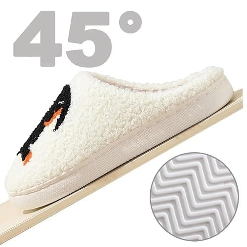 OJXTRDE Cute Dachshund Slippers Women Men Fuzzy Memory Foam Cartoon Animal Slippers Novelty Funny Dog Slippers Winter Warm Plush House Shoes thumbnail 5