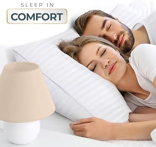 Utopia Bedding Bed Pillows for Sleeping Queen Size (White), Set of 4, Down Alternative Pillow for Sleeping, Cooling Hotel Quality Pillow Set for Back, Stomach or Side Sleepers thumbnail 6