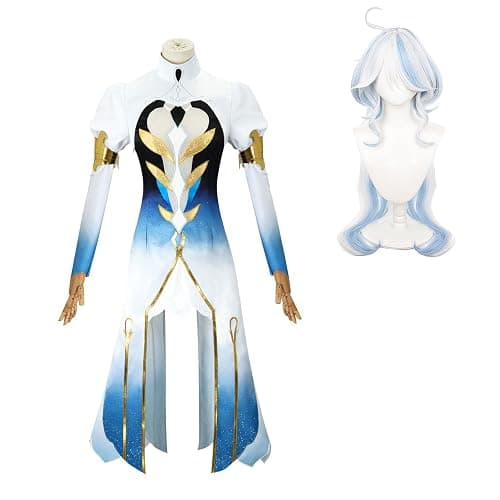 Enchakats Adult Genshin Impact Cosplay Furina Mavuika Cosplay Costume for Women Outfits thumbnail 5