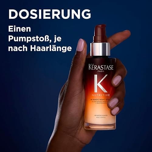 Kérastase Nutritive 8H Magic Night Serum, Nachtserum für normales bis leicht trockenes Haar, Pflegend und glättend für mehr Glanz und Geschmeidigkeit, Ohne Parabene thumbnail 7