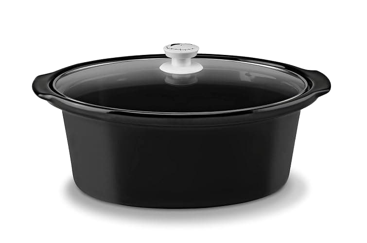 Disney The Nightmare Before Christmas Slow Cooker by Select Brands - 7-Quart Kitchen Appliance - Removable & Dishwasher-Safe Stoneware Crock - Tempered Glass Lid thumbnail 3